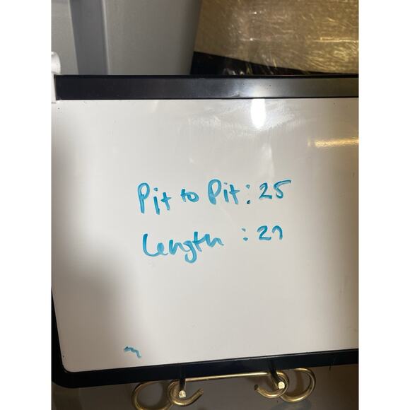 Catherines Top Size 1X Button Up Blue & White Print Coastal Beachy Blouse Mature - Picture 13 of 14